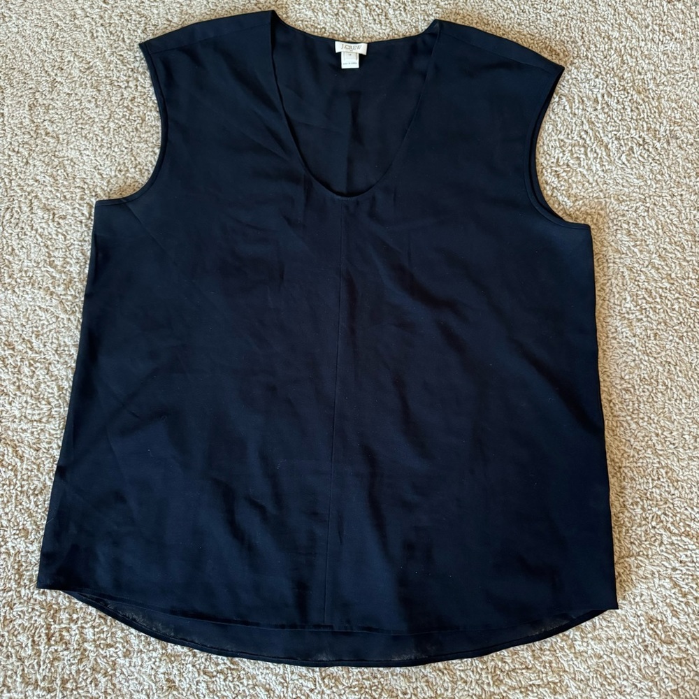 Black JCrew blouse